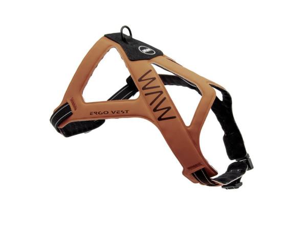 WAW Ergo Vest Village Brown / Black Gr. XXS / 1